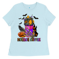 Horror Coffee Ladies Tee | Teevron