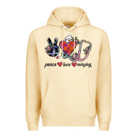 Pina Colada peace love nursing Premium Hoodie - SublimationCraftShop