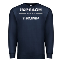 Navy impeach trump Premium Sweatshirt - artisFamous
