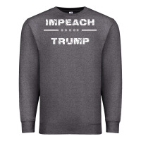 Charcoal Heather impeach trump Premium Sweatshirt - artisFamous