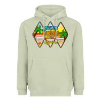 Matcha sunrise sunburn sunset repeat Heavyweight Hoodie - JahusDesignShop