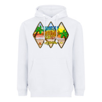 White sunrise sunburn sunset repeat Heavyweight Hoodie - JahusDesignShop