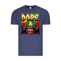 Vintage Denim dope black mom Vintage Tee - FaDigitalArtStudio