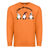 Carrot chillin' with my gnomies for light Premium Sweatshirt - artisFamous