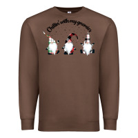 Chestnut chillin' with my gnomies for light Premium Sweatshirt - artisFamous