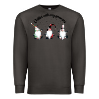 Smoke chillin' with my gnomies for light Premium Sweatshirt - artisFamous