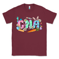 Burgundy Easter CNA  Easter Day Classic Tee - CowGirlArtShop