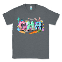 Charcoal Heather Easter CNA  Easter Day Classic Tee - CowGirlArtShop