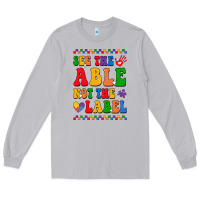 Moon Dust see the able not the label Long Sleeve Tee - CowhideDigitalArt