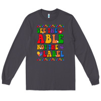 Smoke see the able not the label Long Sleeve Tee - CowhideDigitalArt