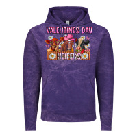Cloud Purple valentines day heifers Vintage Hoodie - CowhideDigitalArt