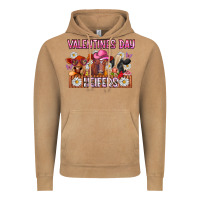 Vintage Camel valentines day heifers Vintage Hoodie - CowhideDigitalArt