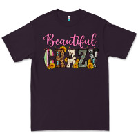 Plum beautiful crazy Premium Tee - OliviaCreatesArt