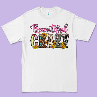 Beautiful Crazy Premium Tee Designed By Oliviacreatesart