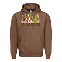 Chestnut tis the season little debbie tree cakes Zipper Hoodie - JahusDesignShop