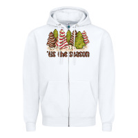 White tis the season little debbie tree cakes Zipper Hoodie - JahusDesignShop