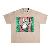 French Oak for the love of the game golf Urban Heavy Tee - Jasminsmagicworld