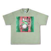 Oil Green for the love of the game golf Urban Heavy Tee - Jasminsmagicworld