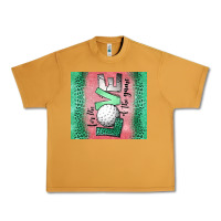 Peanut Butter for the love of the game golf Urban Heavy Tee - Jasminsmagicworld