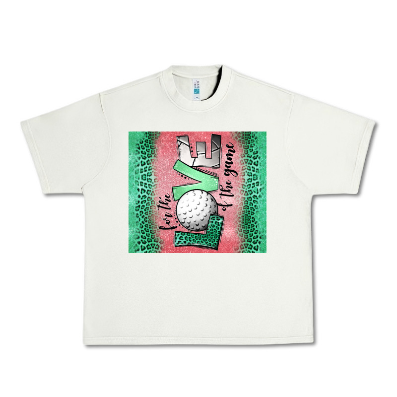 For The Love Of The Game Golf Urban Heavy Tee by Jasminsmagicworld | Teevron