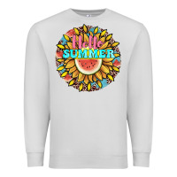 Dove Grey hello summer Premium Sweatshirt - JahusDesignShop