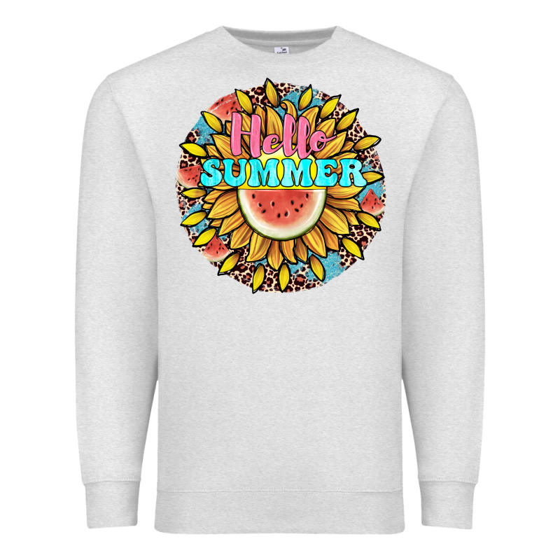 Hello Summer Premium Sweatshirt by JahusDesignShop | Teevron