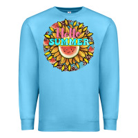 Ocean Blue hello summer Premium Sweatshirt - JahusDesignShop