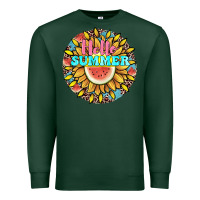 Sports Green hello summer Premium Sweatshirt - JahusDesignShop