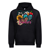 Black teacher hearts Urban Hoodie - Jasminsmagicworld