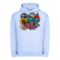 Pigment Grape Ice teacher hearts Urban Hoodie - Jasminsmagicworld