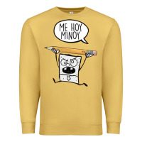 Antique Gold sponge bob Premium Sweatshirt - artisFamous