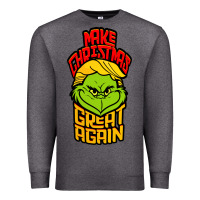 Charcoal Heather Maga Christmas Edition Premium Sweatshirt - artisFamous