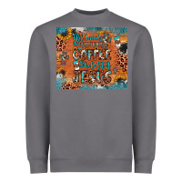 Storm all i need is a little bit of coffee and o whole lot of jesus Heavyweight Sweatshirt - JahusDesignShop