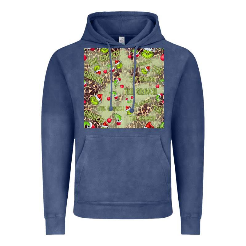 The Grinch Seamless Vintage Hoodie by CowhideDigitalArt | Teevron