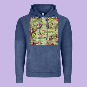 The Grinch Seamless Vintage Hoodie Designed By Cowhidedigitalart