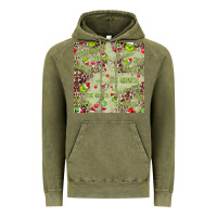 Vintage Olive The Grinch Seamless Vintage Hoodie - CowhideDigitalArt