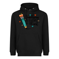 Black teaching i̇s a work of heart Heavyweight Hoodie - JahusDesignShop