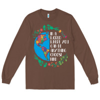Chestnut Autism Awareness Kindness Puzzle Earth Long Sleeve Tee - CowhideDigitalArt