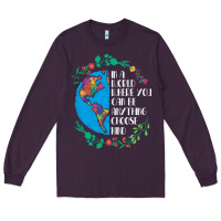 Plum Autism Awareness Kindness Puzzle Earth Long Sleeve Tee - CowhideDigitalArt