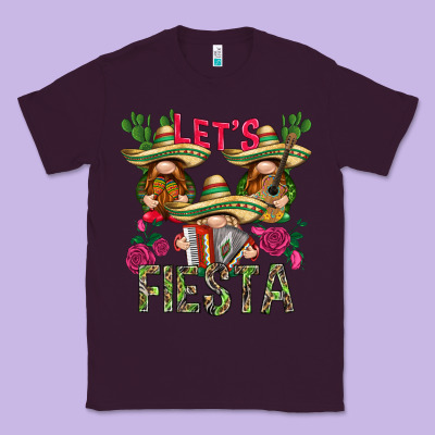 Let's Fiesta With Gnomies Mexico Classic Tee Designed By Howdyjamesfarm