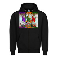 Black san judas happy  hallothanksmas Zipper Hoodie - JahusDesignShop