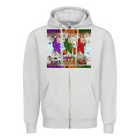 San Judas Happy  Hallothanksmas Zipper Hoodie | Teevron