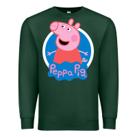Sports Green peppa pig Premium Sweatshirt - artisFamous