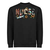 Black nurse Heavyweight Sweatshirt - JahusDesignShop