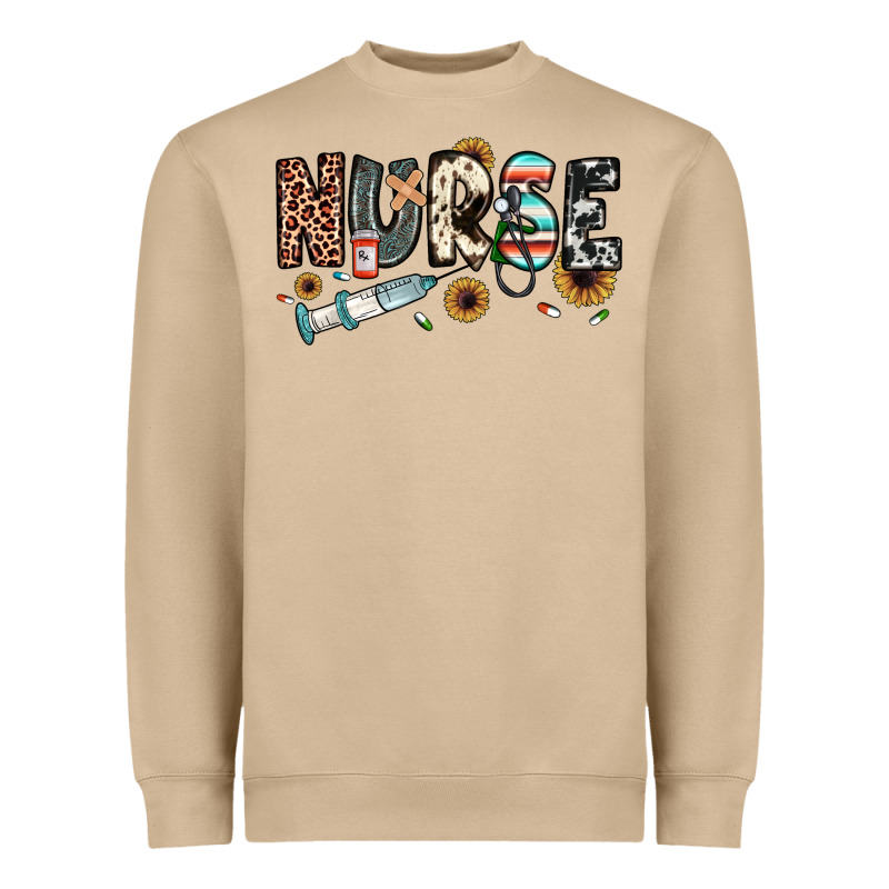 Nurse Heavyweight Sweatshirt by JahusDesignShop | Teevron