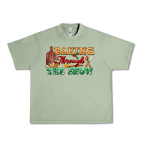 Oil Green baking through the snow Urban Heavy Tee - FaDigitalArtStudio