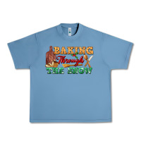 Pebble Blue baking through the snow Urban Heavy Tee - FaDigitalArtStudio