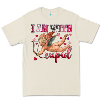 Bone i am with cupid Premium Tee - OliviaCreatesArt