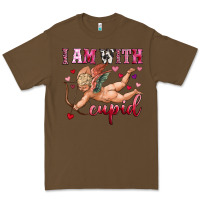 Cacao i am with cupid Premium Tee - OliviaCreatesArt
