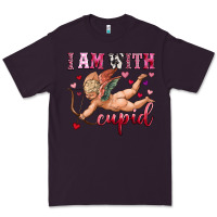 Plum i am with cupid Premium Tee - OliviaCreatesArt